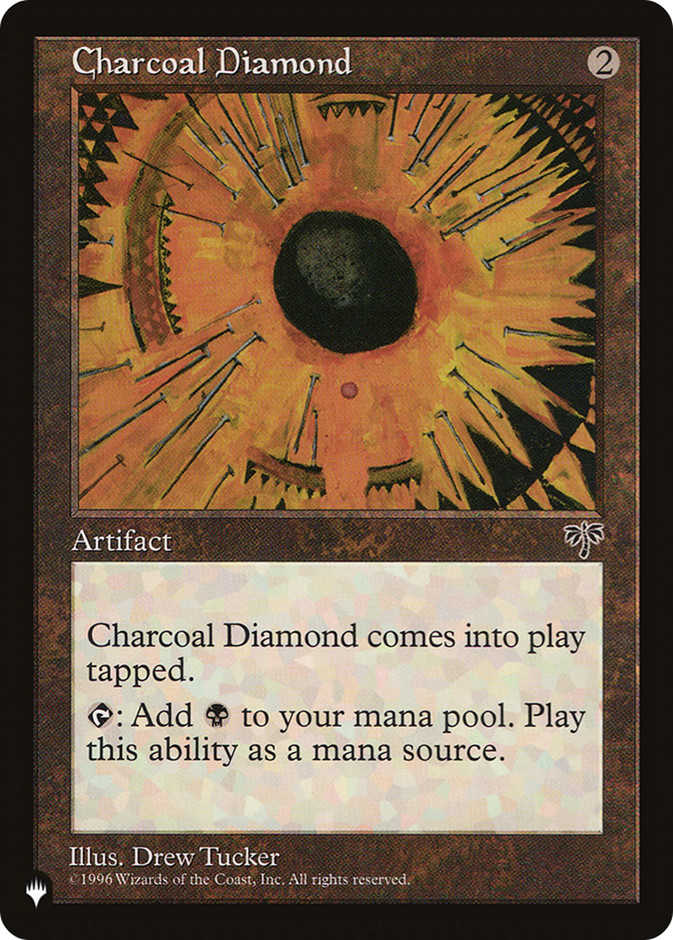 Charcoal Diamond [The List Reprints] | Gear Gaming Bentonville