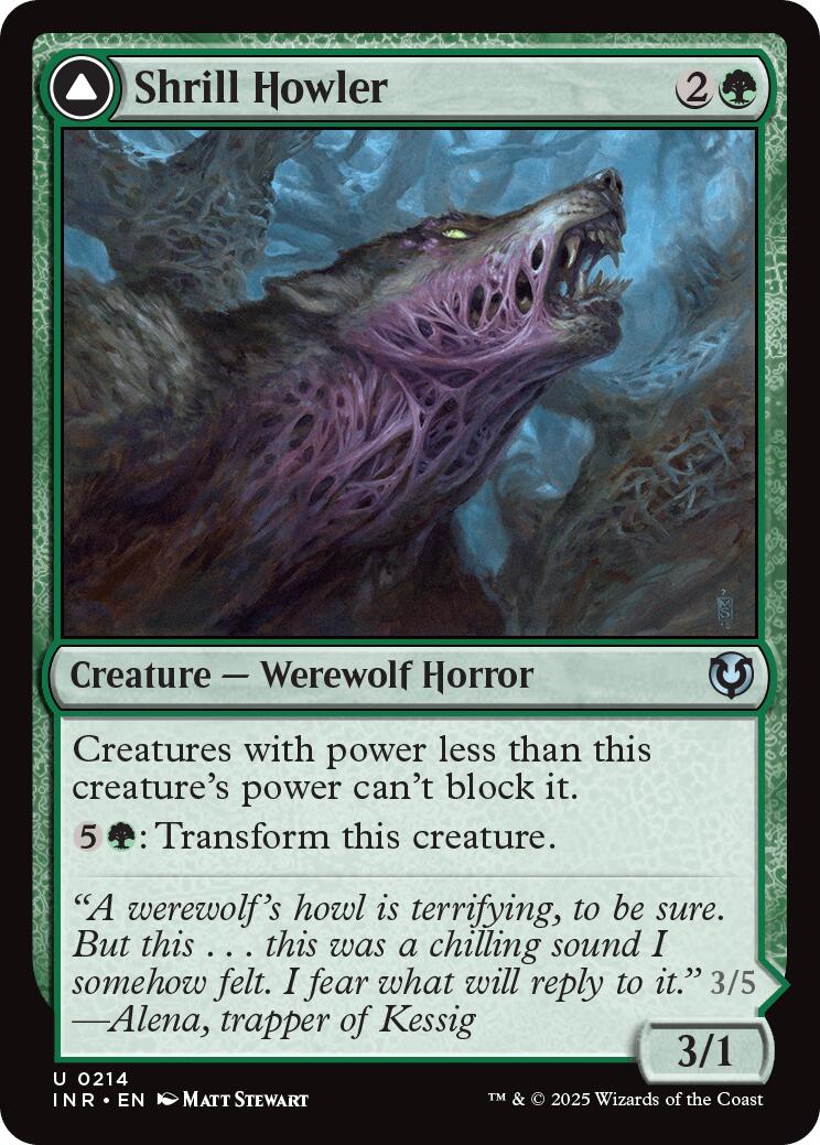 Shrill Howler // Howling Chorus [Innistrad Remastered] | Gear Gaming Bentonville