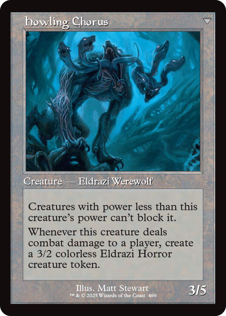 Shrill Howler // Howling Chorus (Retro Frame) [Innistrad Remastered] | Gear Gaming Bentonville