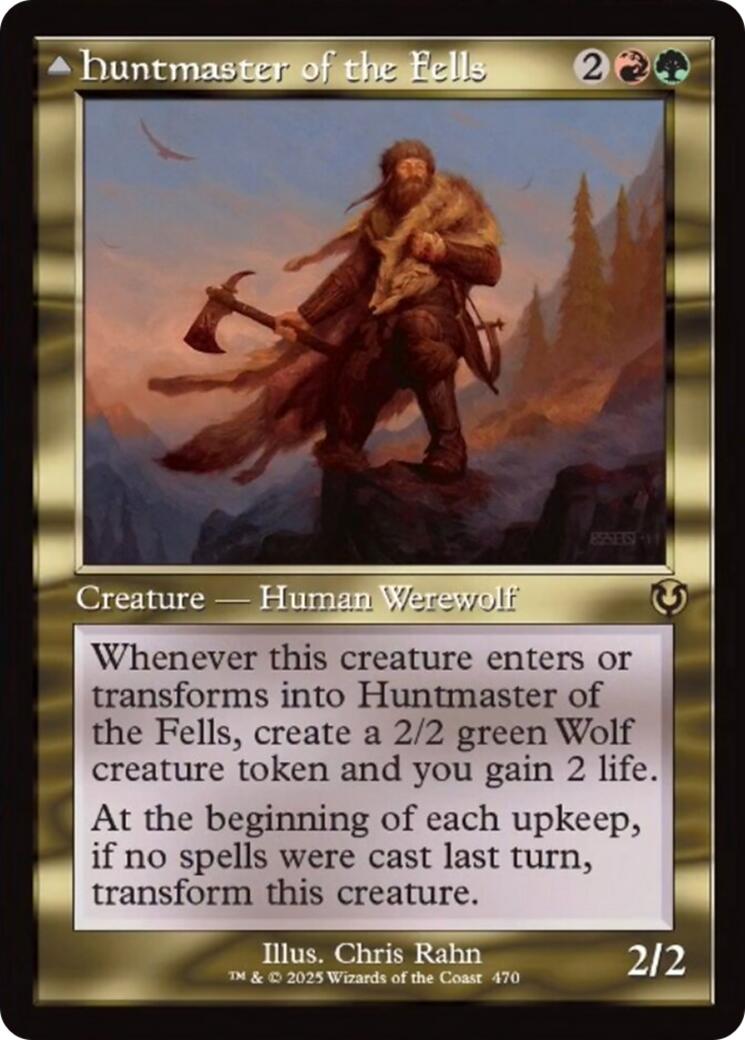 Huntmaster of the Fells (Retro Frame) [Innistrad Remastered] | Gear Gaming Bentonville