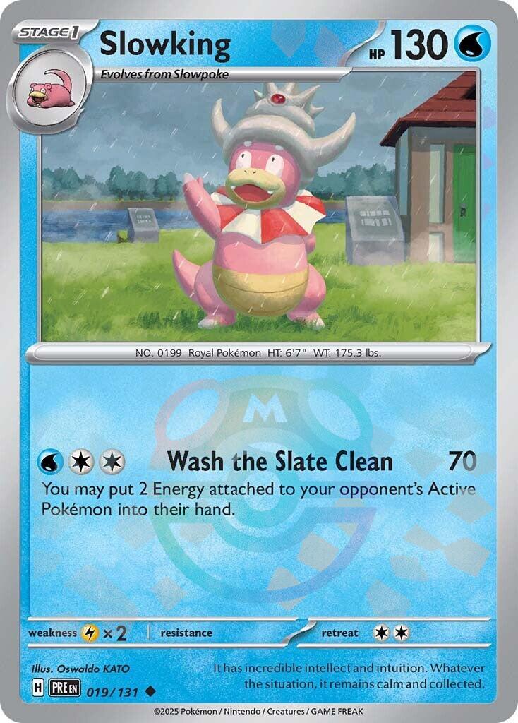 Slowking (019/131) (Master Ball Pattern) [Scarlet & Violet: Prismatic Evolutions] | Gear Gaming Bentonville
