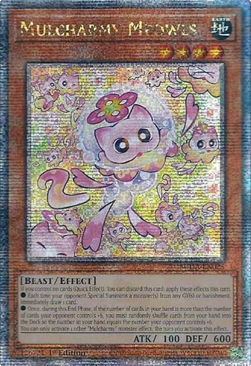 Mulcharmy Meowls (Quarter Century Secret Rare) [SUDA-EN025] Quarter Century Secret Rare | Gear Gaming Bentonville