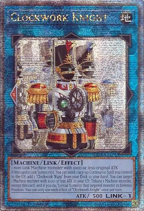 Clockwork Knight (Quarter Century Secret Rare) [SUDA-EN050] Quarter Century Secret Rare | Gear Gaming Bentonville