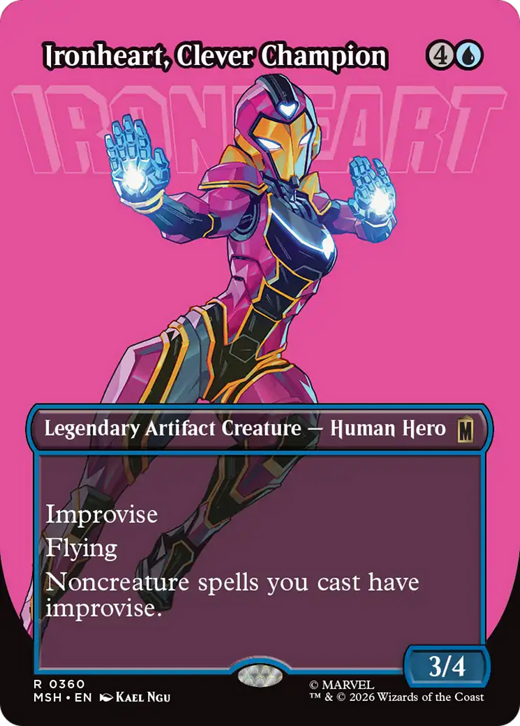 Ironheart, Clever Champion (Borderless) [Marvel Super Heroes] | Gear Gaming Bentonville