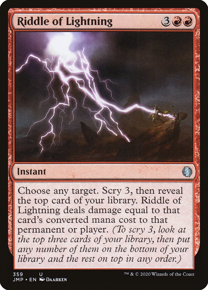 Riddle of Lightning [Jumpstart] | Gear Gaming Bentonville