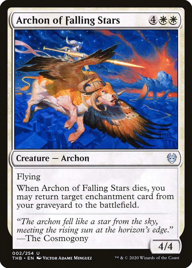 Archon of Falling Stars [Theros Beyond Death] | Gear Gaming Bentonville