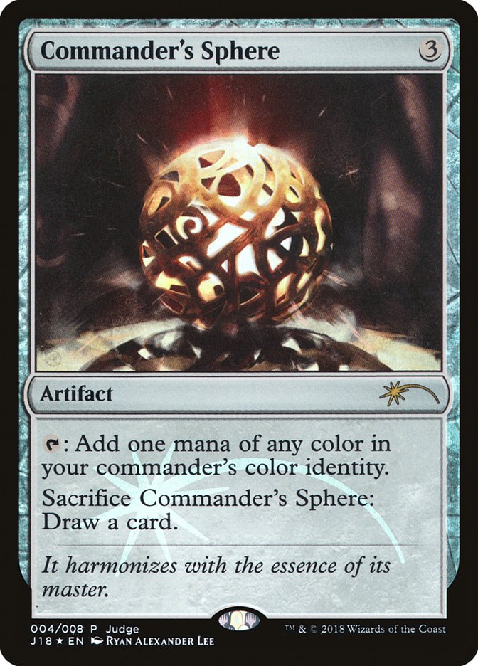 Commander's Sphere [Judge Gift Cards 2018] | Gear Gaming Bentonville