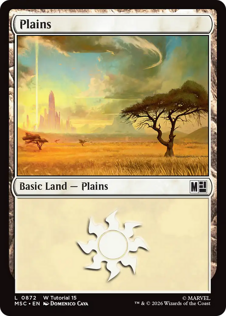 Plains (0872) [Marvel Super Heroes Commander] | Gear Gaming Bentonville