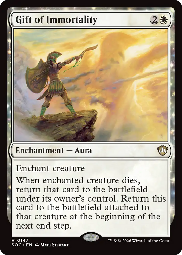 Gift of Immortality [Secrets of Strixhaven Commander] | Gear Gaming Bentonville