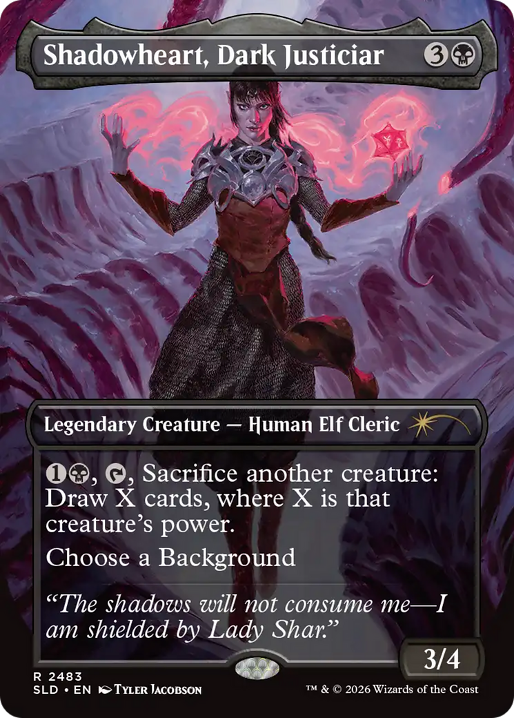 Shadowheart, Dark Justiciar [Secret Lair Drop Series] | Gear Gaming Bentonville
