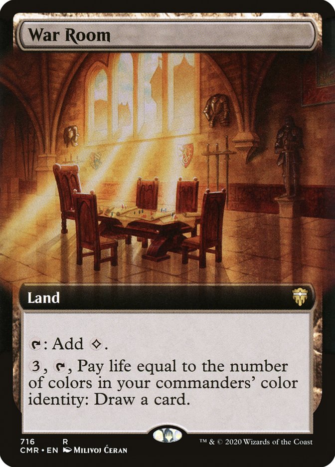 War Room (Extended Art) [Commander Legends] | Gear Gaming Bentonville