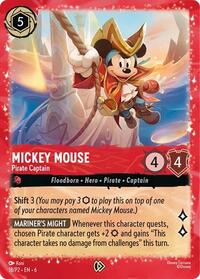 Mickey Mouse - Pirate Captain (18) [Disney Lorcana Promo Cards] | Gear Gaming Bentonville