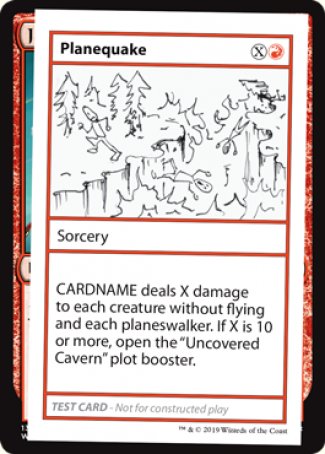 Planequake (2021 Edition) [Mystery Booster Playtest Cards] | Gear Gaming Bentonville