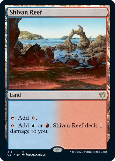 Shivan Reef [Commander 2021] | Gear Gaming Bentonville