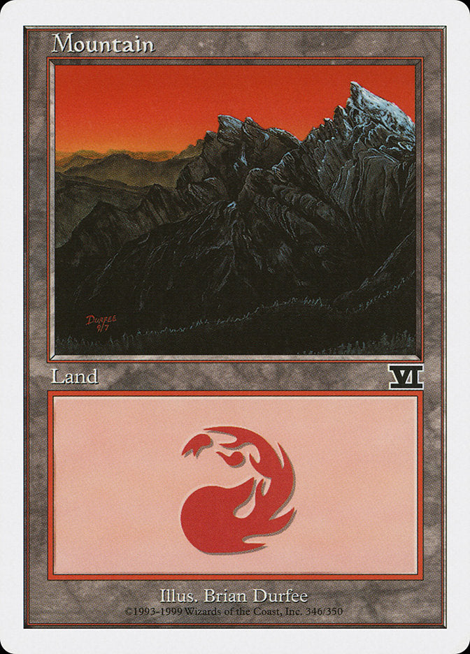 Mountain (346) [Classic Sixth Edition] | Gear Gaming Bentonville