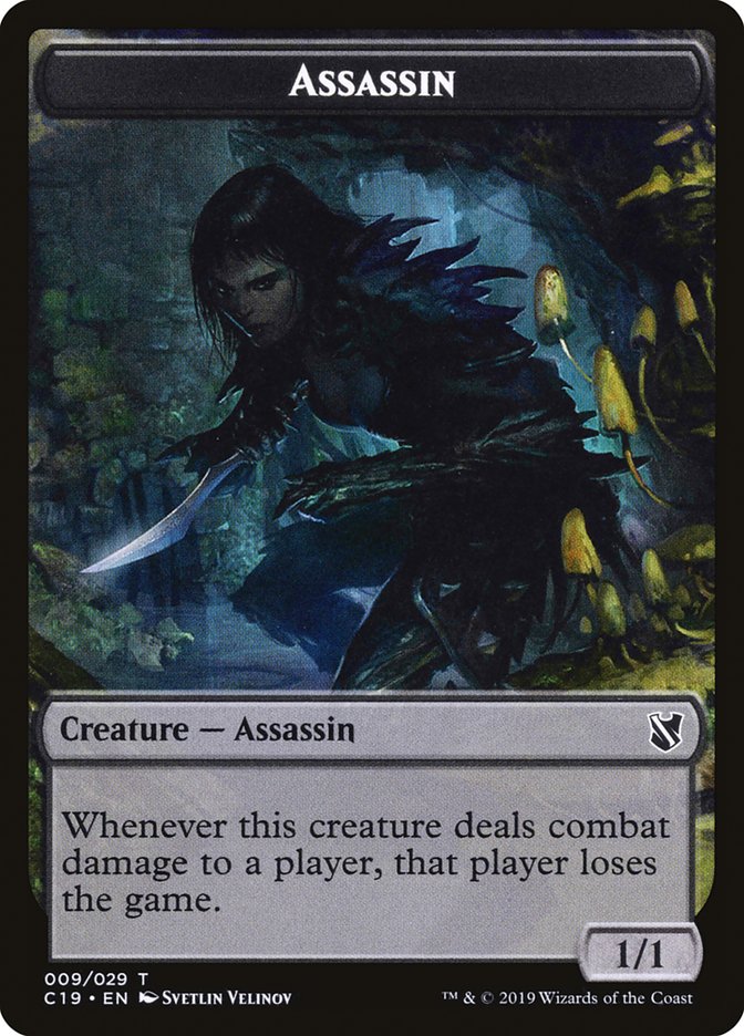 Assassin Token [Commander 2019 Tokens] | Gear Gaming Bentonville