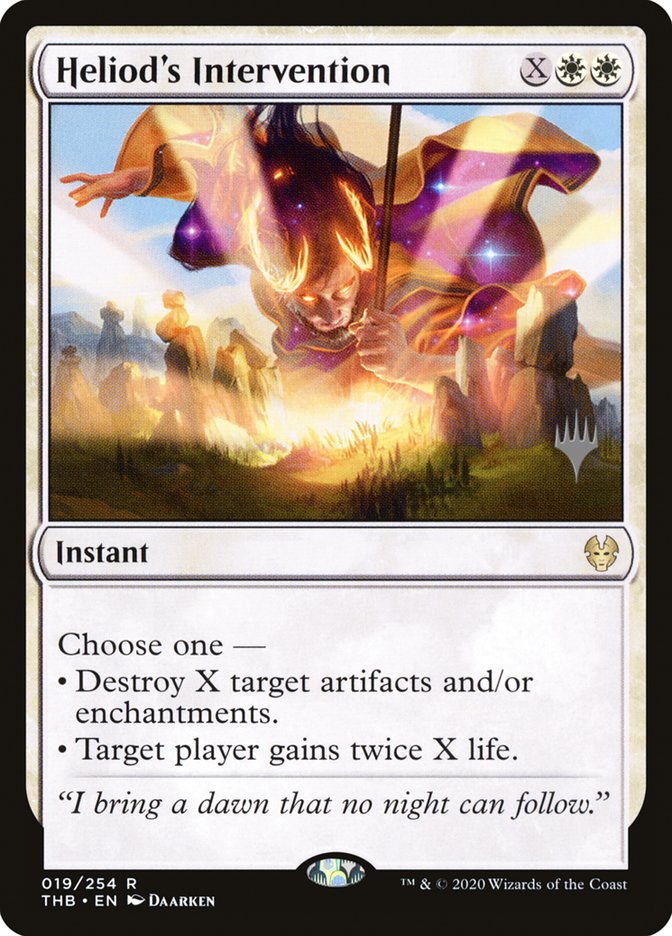 Heliod's Intervention (Promo Pack) [Theros Beyond Death Promos] | Gear Gaming Bentonville
