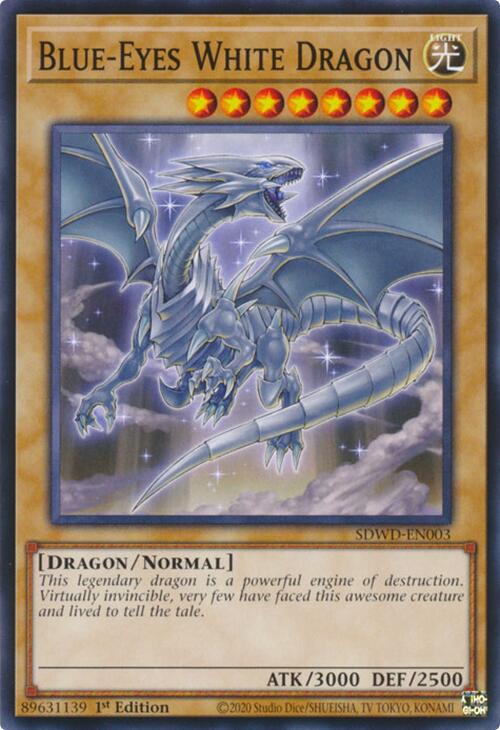 Blue-Eyes White Dragon [SDWD-EN003] Common | Gear Gaming Bentonville