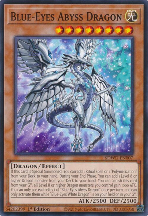 Blue-Eyes Abyss Dragon [SDWD-EN007] Common | Gear Gaming Bentonville