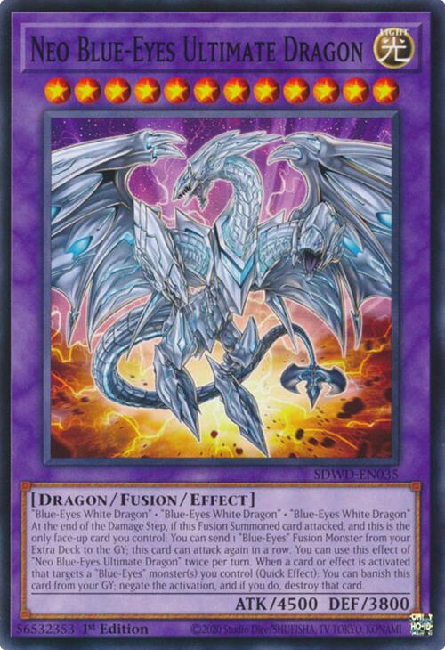 Neo Blue-Eyes Ultimate Dragon [SDWD-EN035] Common | Gear Gaming Bentonville