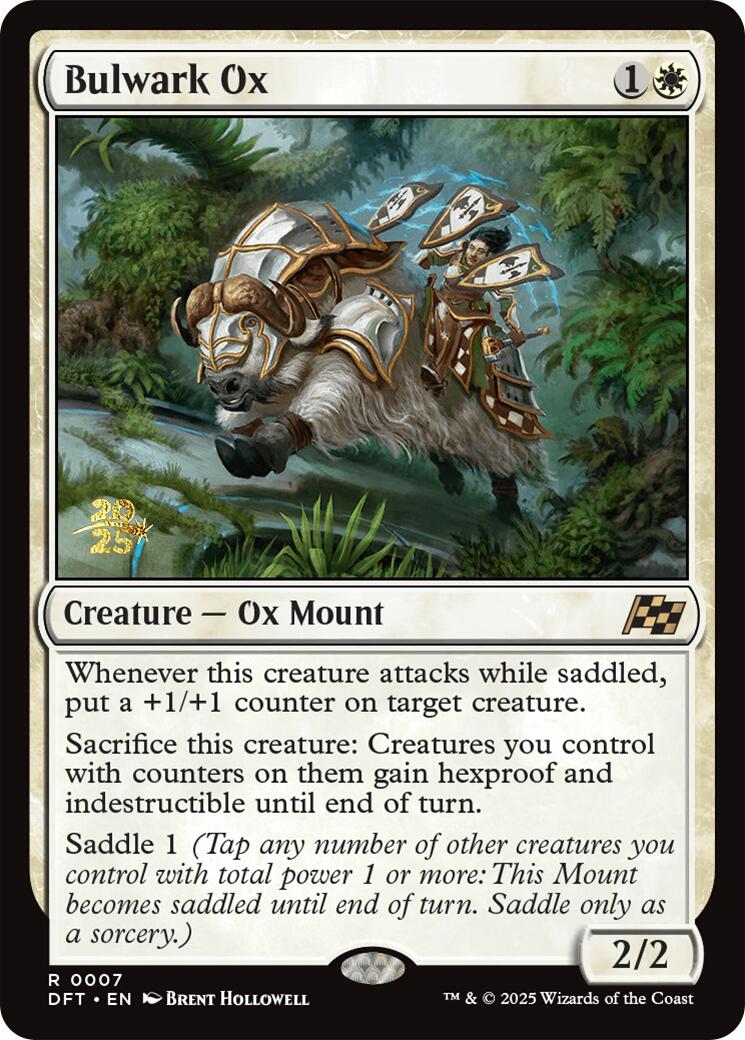 Bulwark Ox [Aetherdrift Prerelease Promos] | Gear Gaming Bentonville