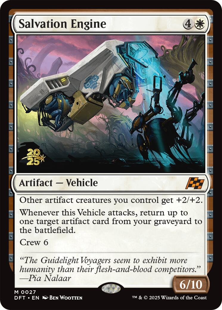 Salvation Engine [Aetherdrift Prerelease Promos] | Gear Gaming Bentonville