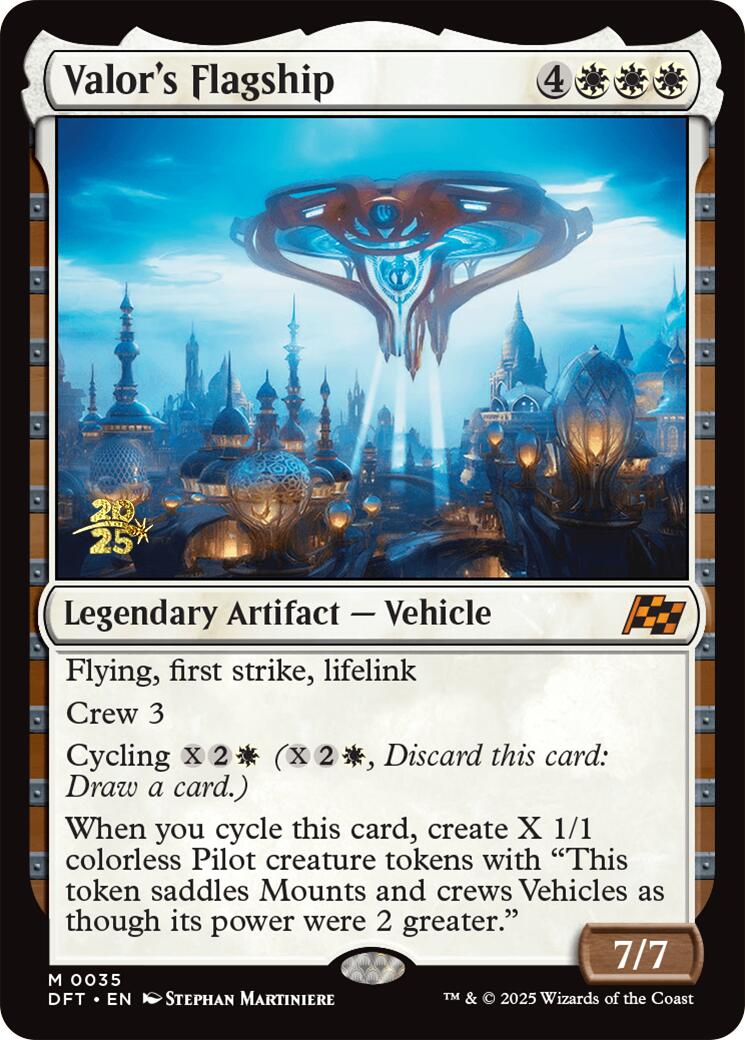 Valor's Flagship [Aetherdrift Prerelease Promos] | Gear Gaming Bentonville