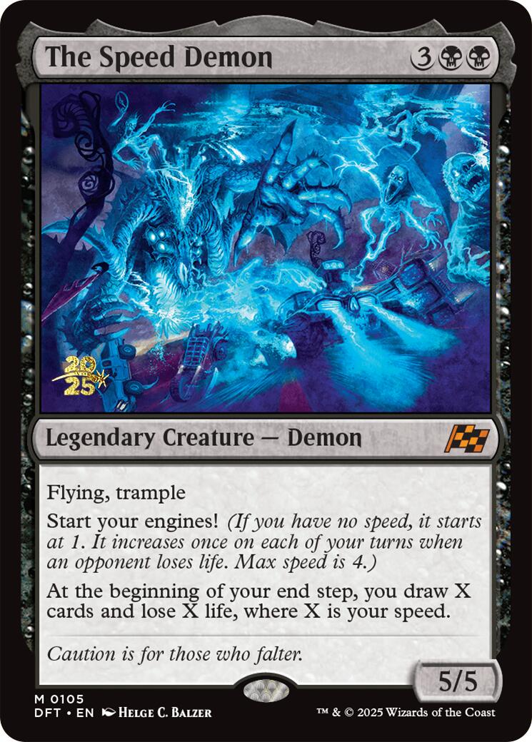 The Speed Demon [Aetherdrift Prerelease Promos] | Gear Gaming Bentonville