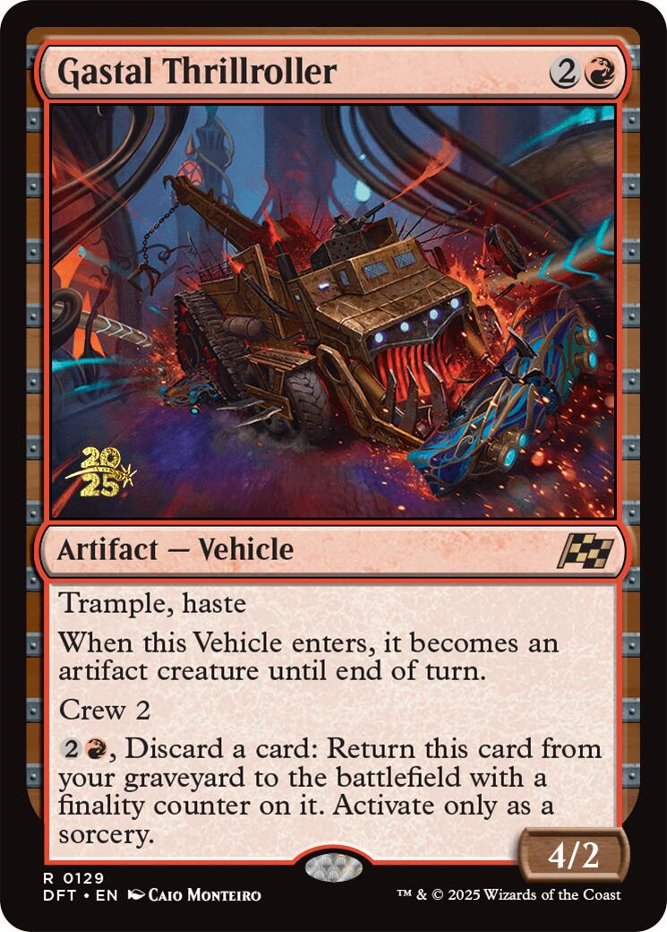 Gastal Thrillroller [Aetherdrift Prerelease Promos] | Gear Gaming Bentonville