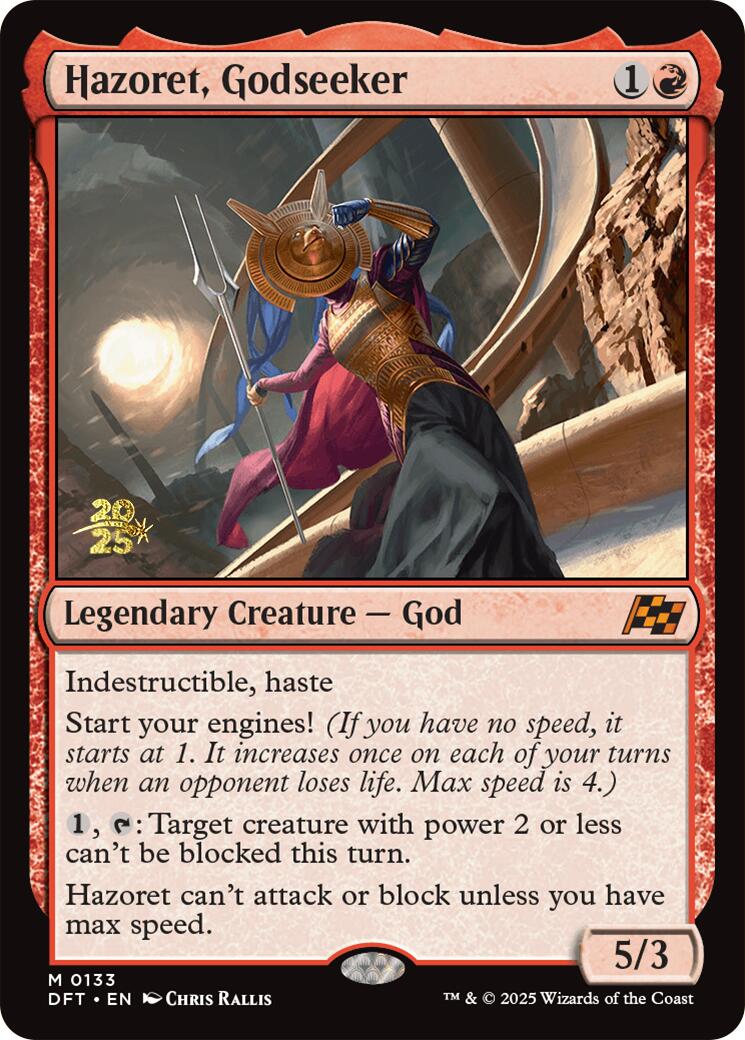 Hazoret, Godseeker [Aetherdrift Prerelease Promos] | Gear Gaming Bentonville