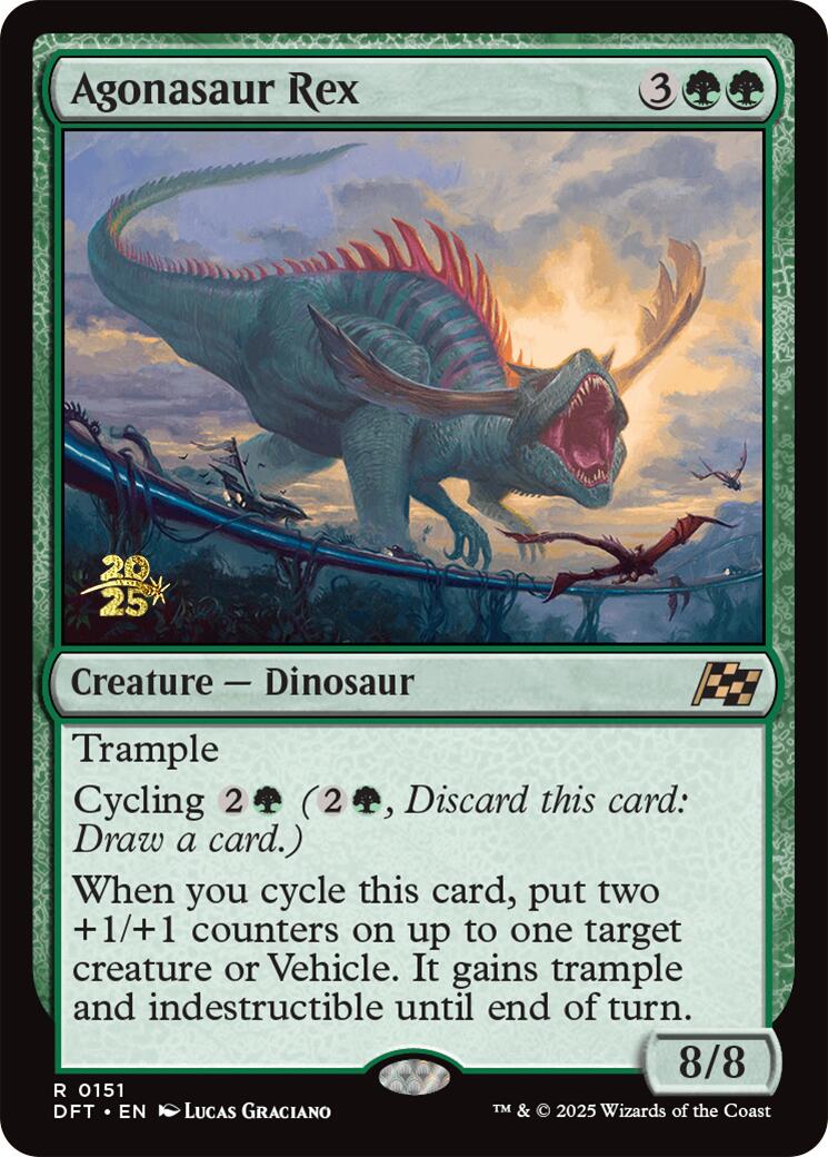 Agonasaur Rex [Aetherdrift Prerelease Promos] | Gear Gaming Bentonville