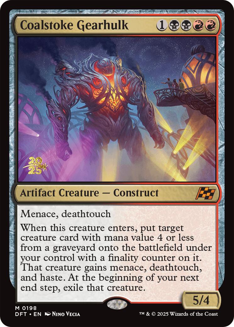 Coalstoke Gearhulk [Aetherdrift Prerelease Promos] | Gear Gaming Bentonville