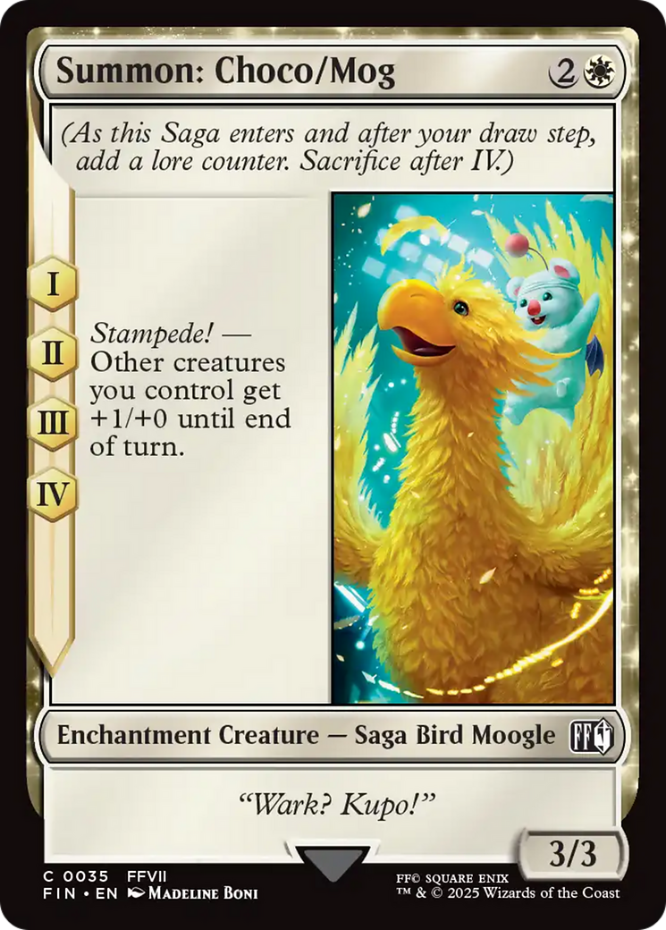 Summon: Choco/Mog [FINAL FANTASY] | Gear Gaming Bentonville