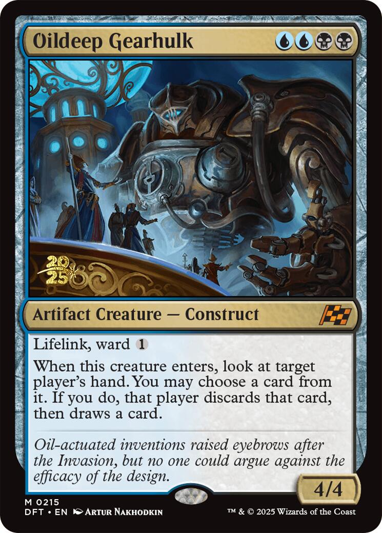 Oildeep Gearhulk [Aetherdrift Prerelease Promos] | Gear Gaming Bentonville