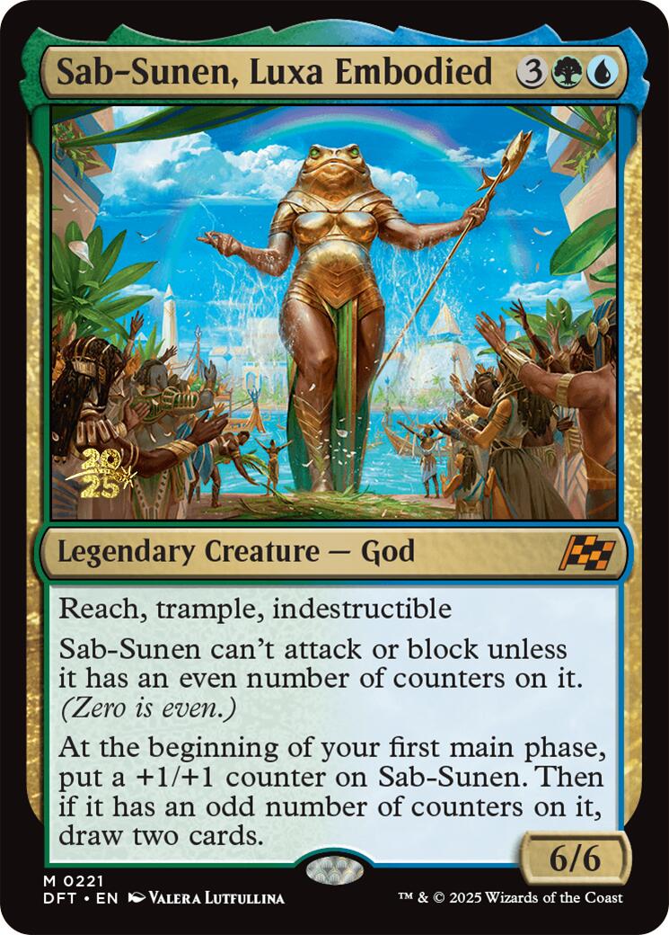 Sab-Sunen, Luxa Embodied [Aetherdrift Prerelease Promos] | Gear Gaming Bentonville