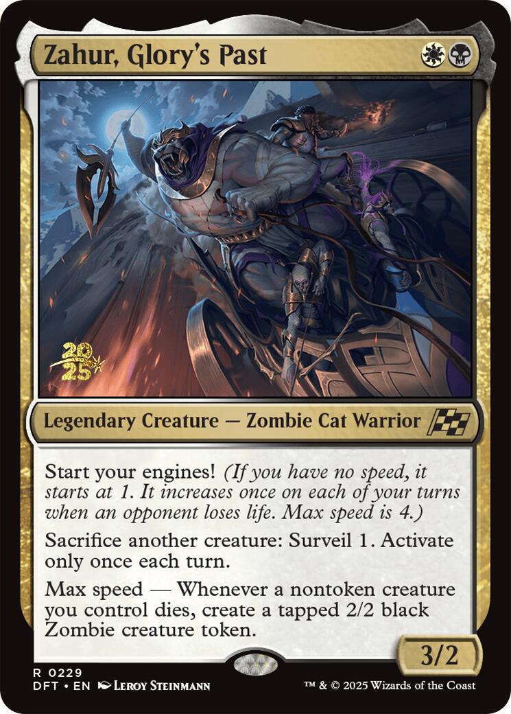 Zahur, Glory's Past [Aetherdrift Prerelease Promos] | Gear Gaming Bentonville