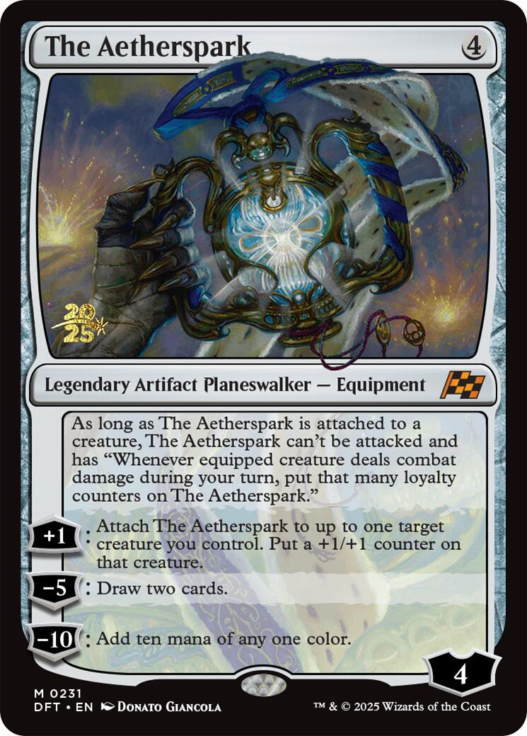 The Aetherspark [Aetherdrift Prerelease Promos] | Gear Gaming Bentonville