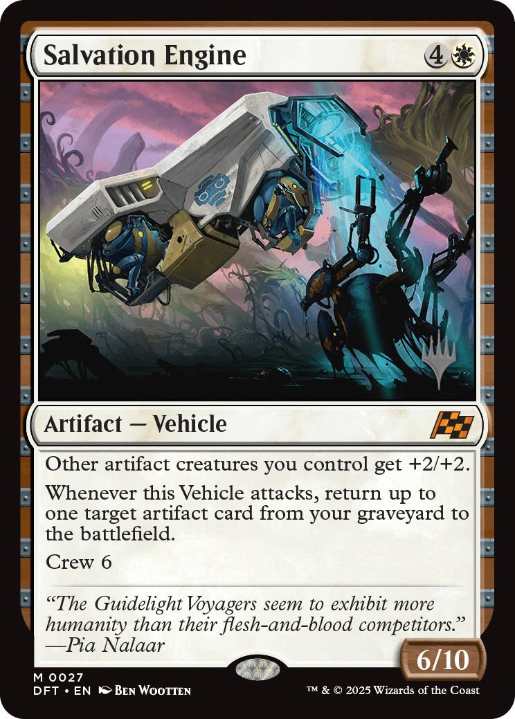 Salvation Engine [Aetherdrift Promos] | Gear Gaming Bentonville