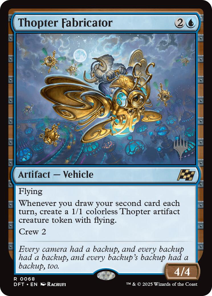 Thopter Fabricator [Aetherdrift Promos] | Gear Gaming Bentonville