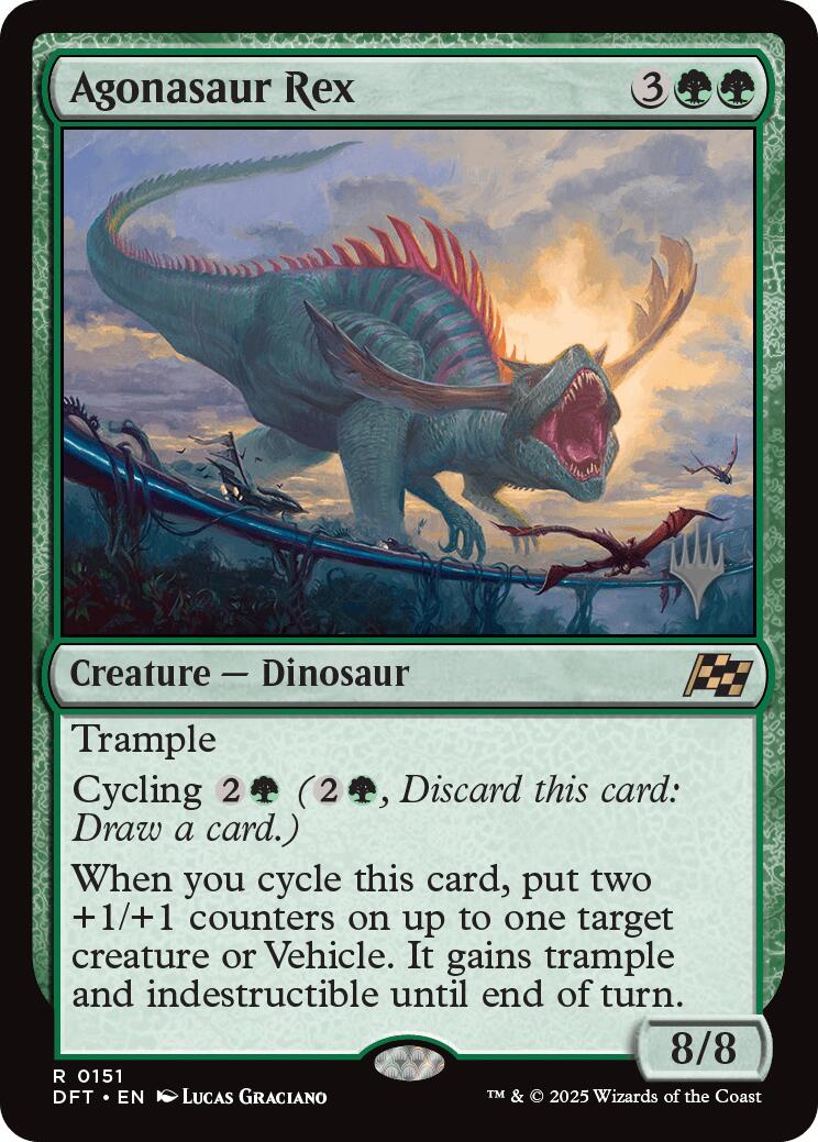 Agonasaur Rex [Aetherdrift Promos] | Gear Gaming Bentonville