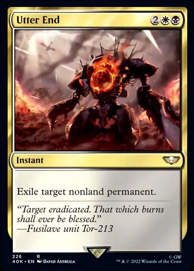 Utter End [Warhammer 40,000] | Gear Gaming Bentonville