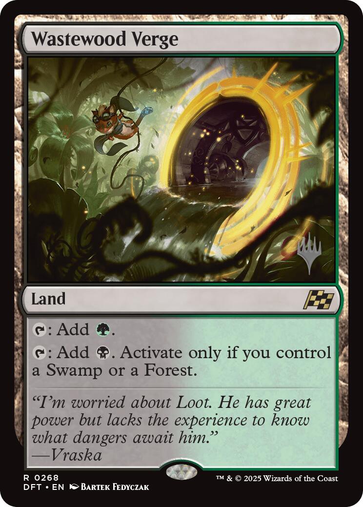 Wastewood Verge [Aetherdrift Promos] | Gear Gaming Bentonville