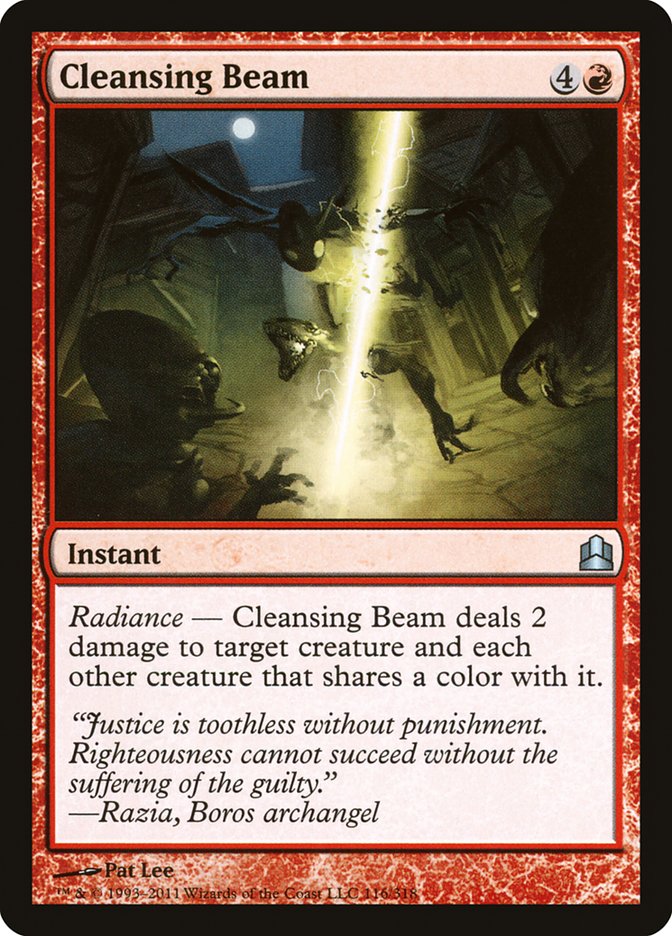 Cleansing Beam [Commander 2011] | Gear Gaming Bentonville