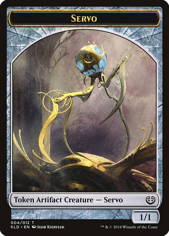 Servo Token (004/012) [Kaladesh Tokens] | Gear Gaming Bentonville