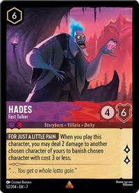 Hades - Fast Talker (52/204) [Archazia's Island] | Gear Gaming Bentonville