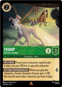 Tramp - Enterprising Dog (110/204) [Archazia's Island] | Gear Gaming Bentonville