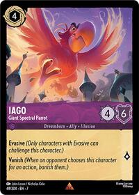 Iago - Giant Spectral Parrot (49/204) [Archazia's Island] | Gear Gaming Bentonville