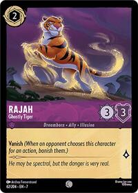 Rajah - Ghostly Tiger (62/204) [Archazia's Island] | Gear Gaming Bentonville