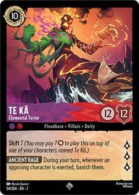 Te Ka - Elemental Terror (54/204) [Archazia's Island] | Gear Gaming Bentonville