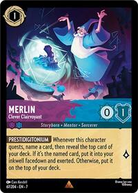 Merlin - Clever Clairvoyant (67/204) [Archazia's Island] | Gear Gaming Bentonville